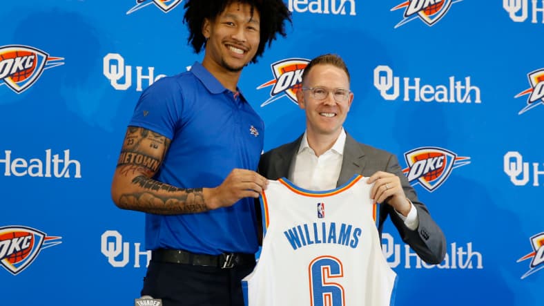 NBA: Oklahoma City Thunder-Press Conference