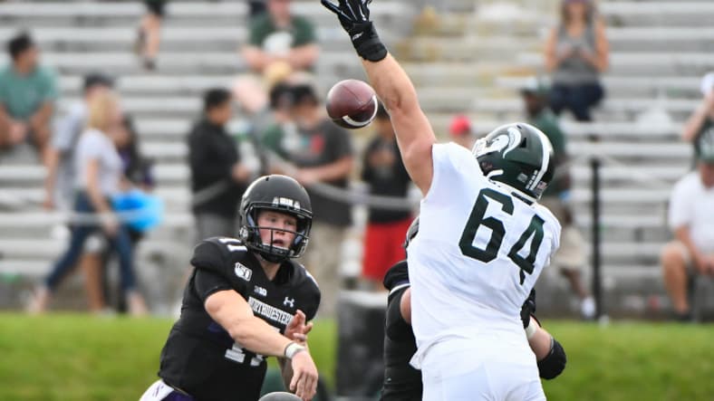 NCAA Football: Michigan State at Northwestern