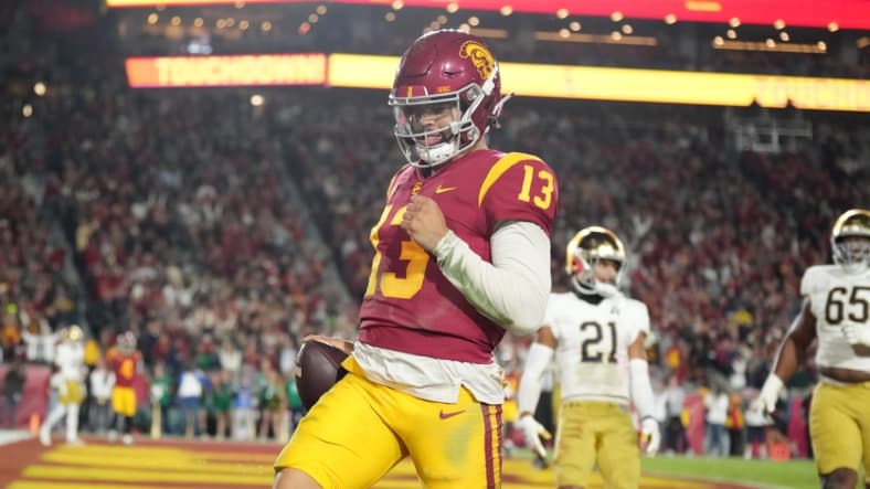 NCAA Football: Notre Dame at Southern California
