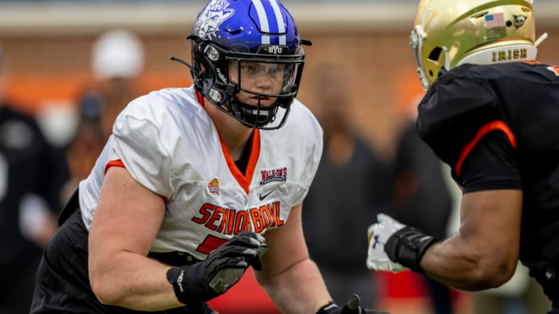 NCAA Football: Senior Bowl Practice
