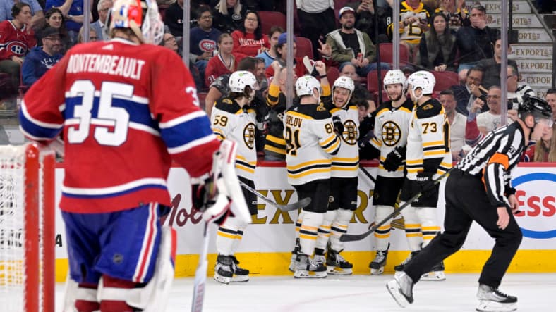 NHL: Boston Bruins at Montreal Canadiens