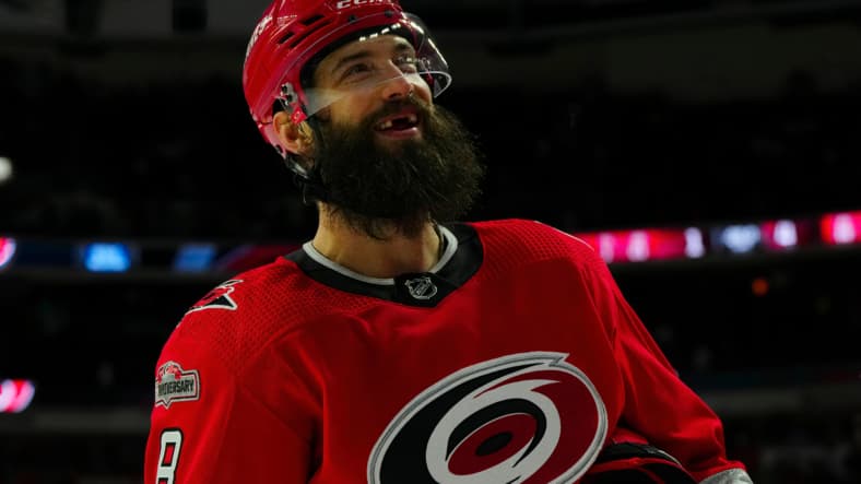 NHL: Detroit Red Wings at Carolina Hurricanes