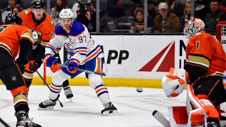 NHL: Edmonton Oilers at Anaheim Ducks