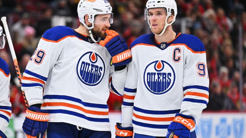 NHL: Edmonton Oilers at Chicago Blackhawks