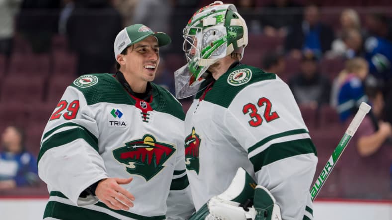 NHL: Minnesota Wild at Vancouver Canucks