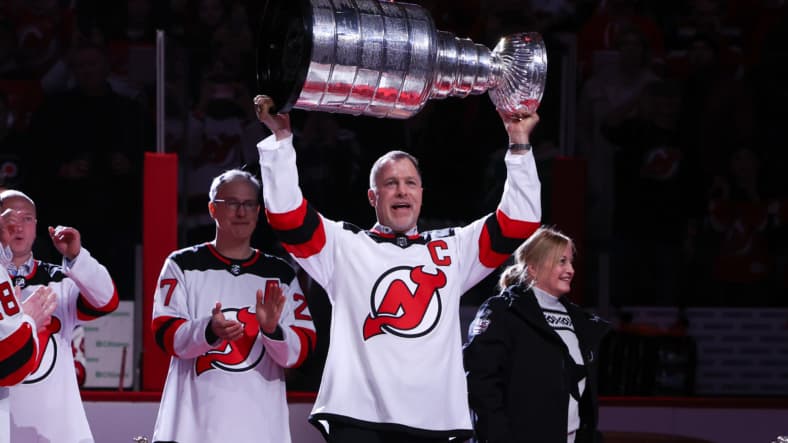 NHL: Philadelphia Flyers at New Jersey Devils