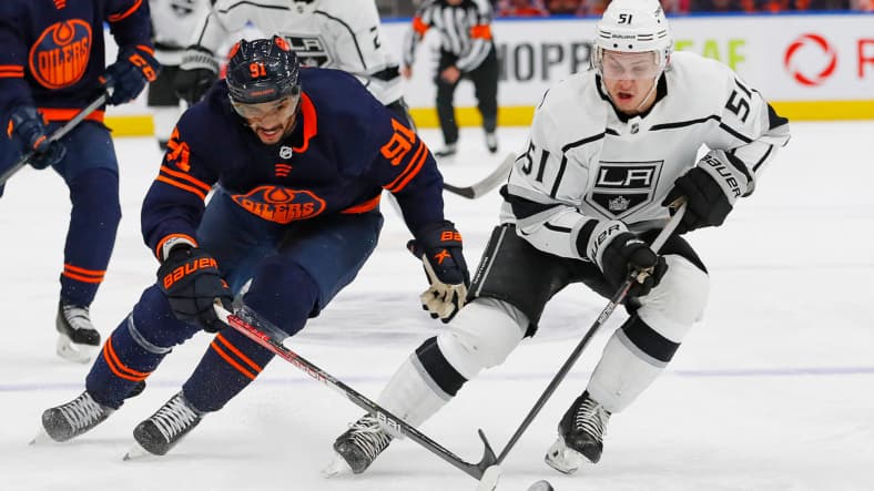 NHL: Stanley Cup Playoffs-Los Angeles Kings at Edmonton Oilers