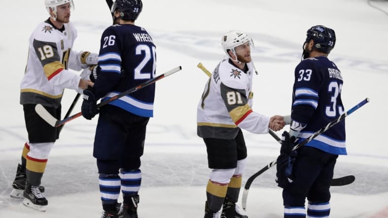 NHL: Stanley Cup Playoffs-Vegas Golden Knights at Winnipeg Jets