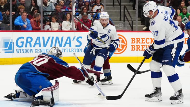 NHL: Tampa Bay Lightning at Colorado Avalanche
