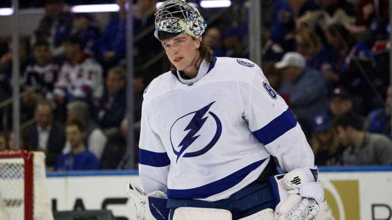 NHL: Tampa Bay Lightning at New York Rangers