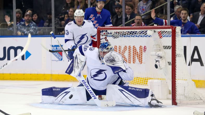 NHL: Tampa Bay Lightning at New York Rangers