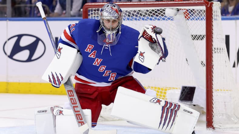 NHL: Toronto Maple Leafs at New York Rangers