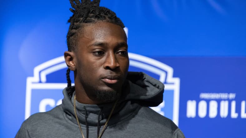 los angeles rams mock draft; darius rush
