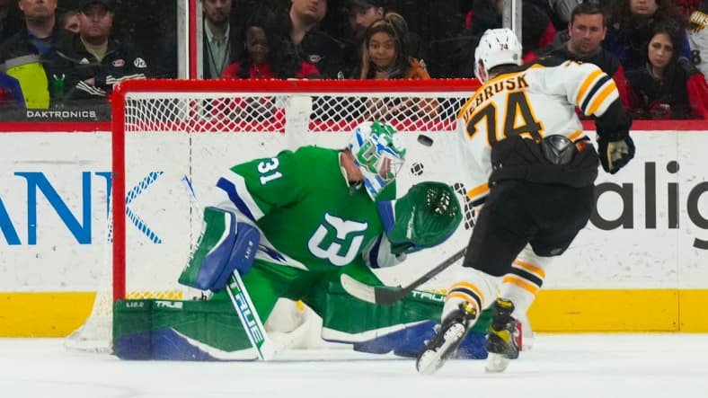 nhl playoff predictions: boston bruins over carolina hurricanes