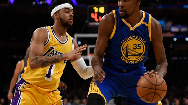 NBA: Golden State Warriors at Los Angeles Lakers