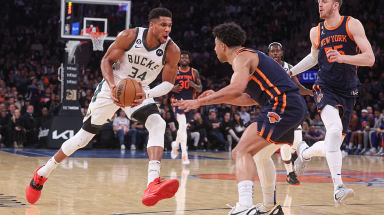 NBA: Milwaukee Bucks at New York Knicks