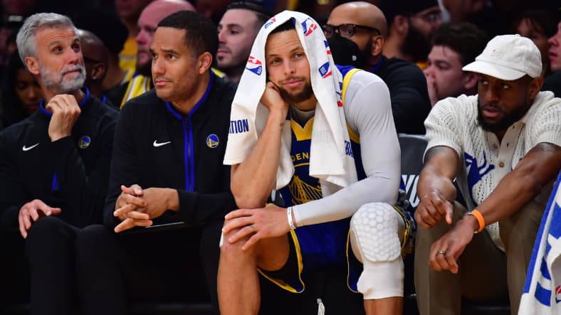 NBA: Playoffs-Golden State Warriors at Los Angeles Lakers
