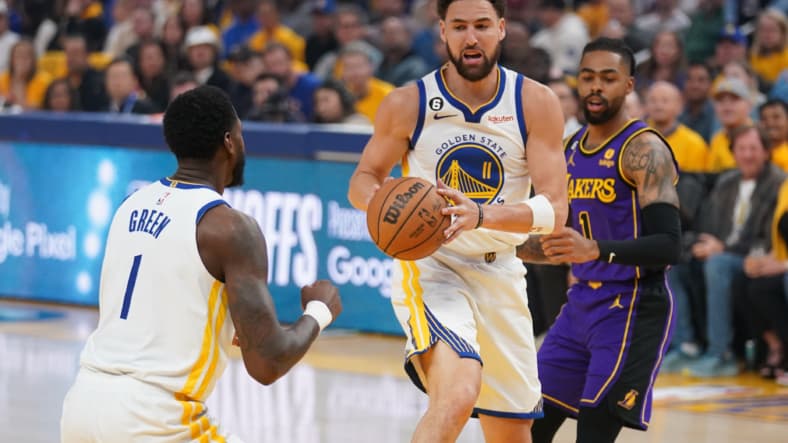 NBA: Playoffs-Los Angeles Lakers at Golden State Warriors