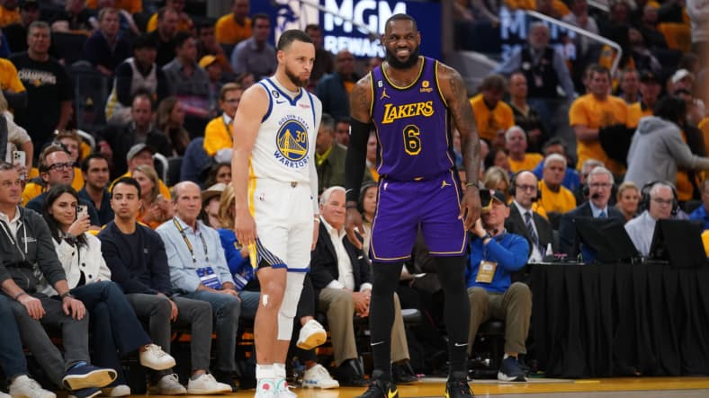 NBA: Playoffs-Los Angeles Lakers at Golden State Warriors