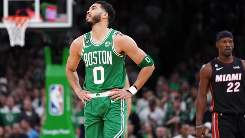NBA: Playoffs-Miami Heat at Boston Celtics