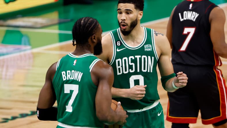 NBA: Playoffs-Miami Heat at Boston Celtics