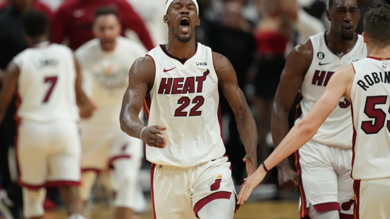 NBA: Playoffs-Milwaukee Bucks at Miami Heat