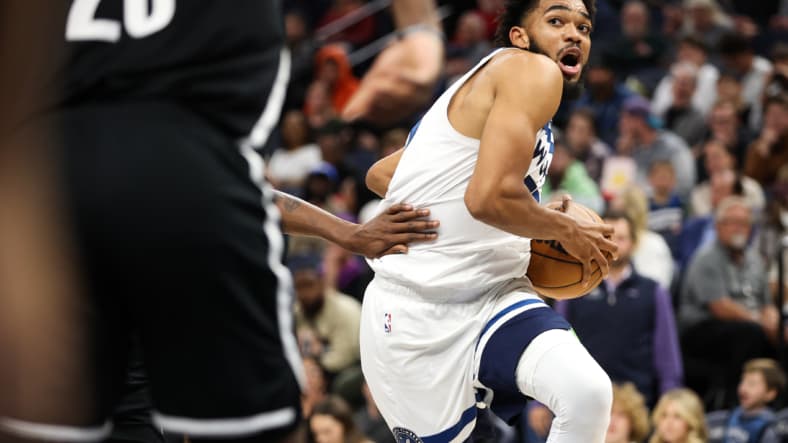 NBA: Preseason-Brooklyn Nets at Minnesota Timberwolves