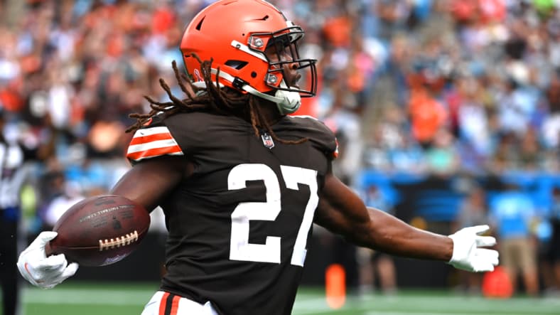 NFL: Cleveland Browns at Carolina Panthers
