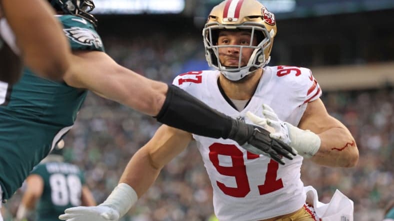 NFL: NFC Championship-San Francisco 49ers at Philadelphia Eagles