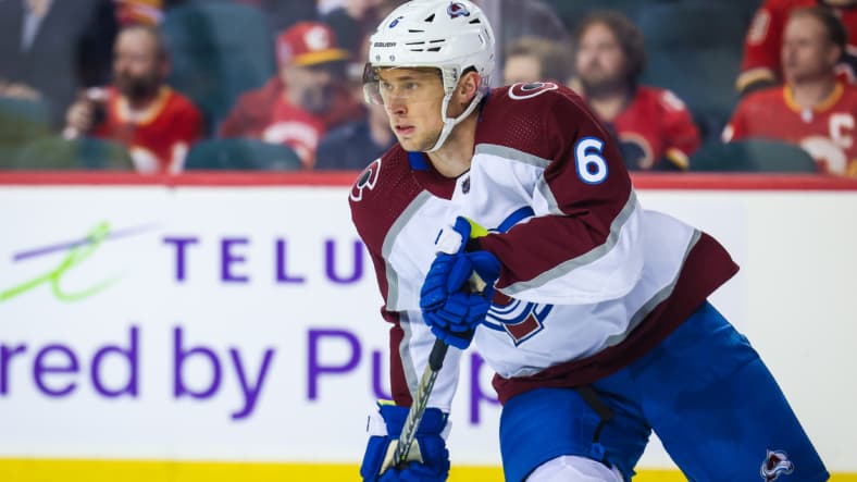 NHL: Colorado Avalanche at Calgary Flames