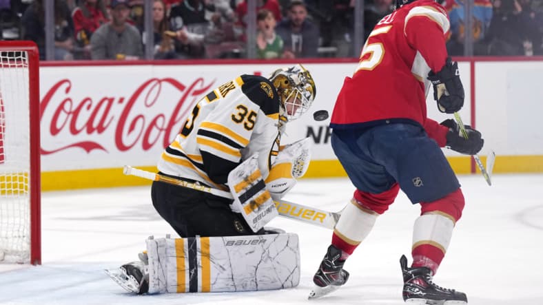 NHL: Stanley Cup Playoffs-Boston Bruins at Florida Panthers