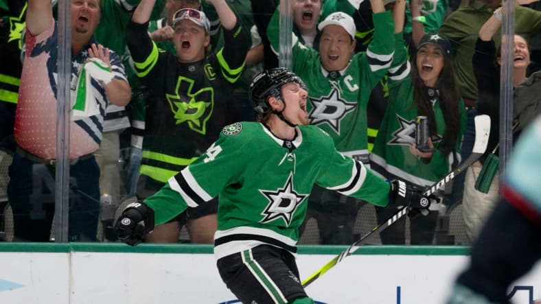 NHL: Stanley Cup Playoffs-Seattle Kraken at Dallas Stars
