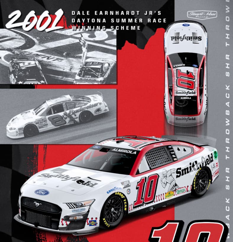 Credit: Stewart-Haas Racing/Twitter
