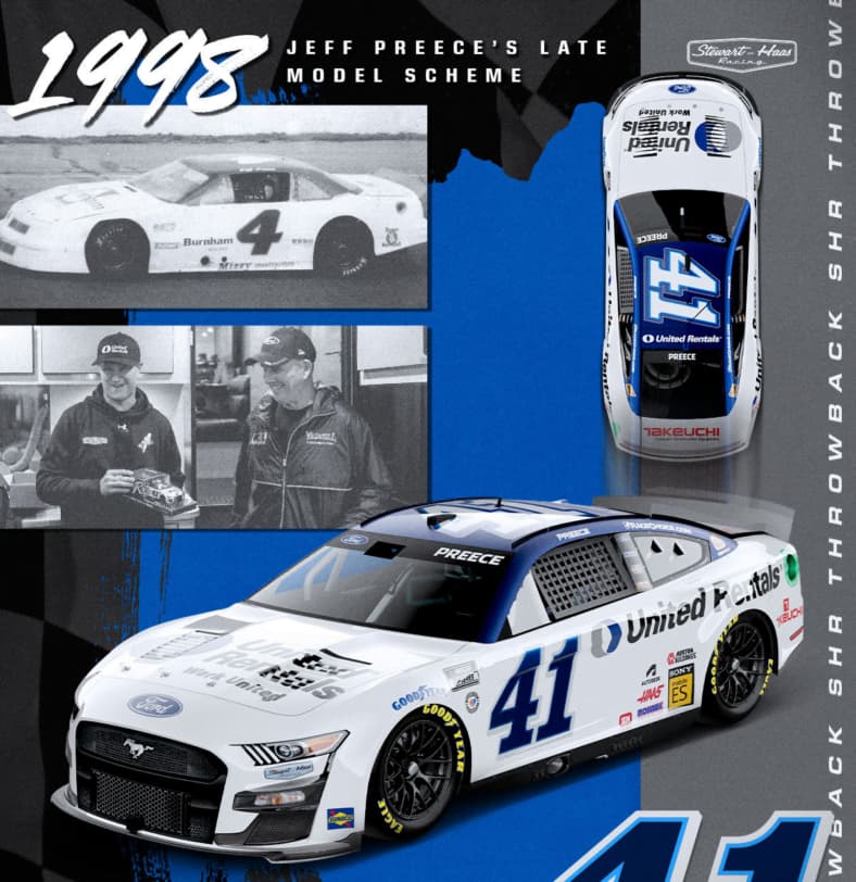 Credit: Stewart-Haas Racing/Twitter