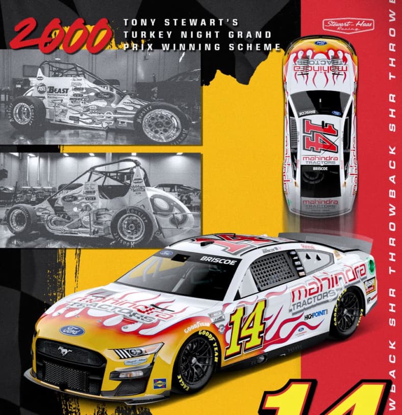 Credit: Stewart-Haas Racing/Twitter