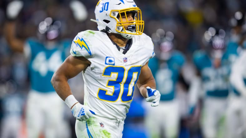 nfl trades: austin ekeler trade to the carolina panthers