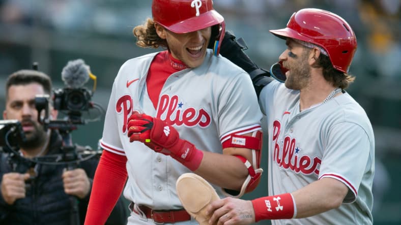 MLB: Philadelphia Phillies at Oakland Athletics