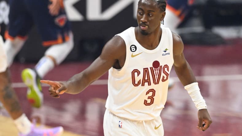 NBA: Playoffs-New York Knicks at Cleveland Cavaliers