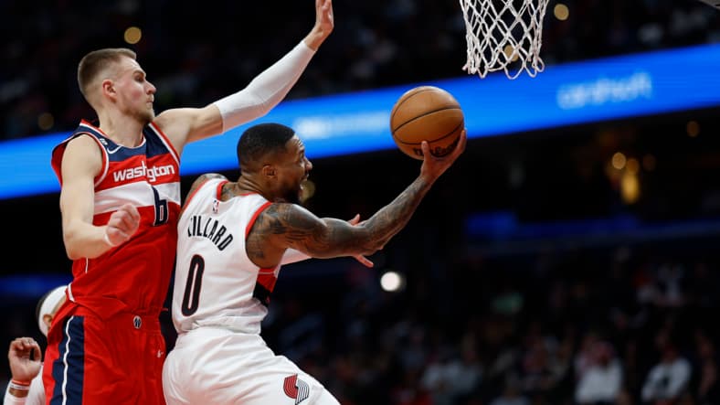 NBA: Portland Trail Blazers at Washington Wizards