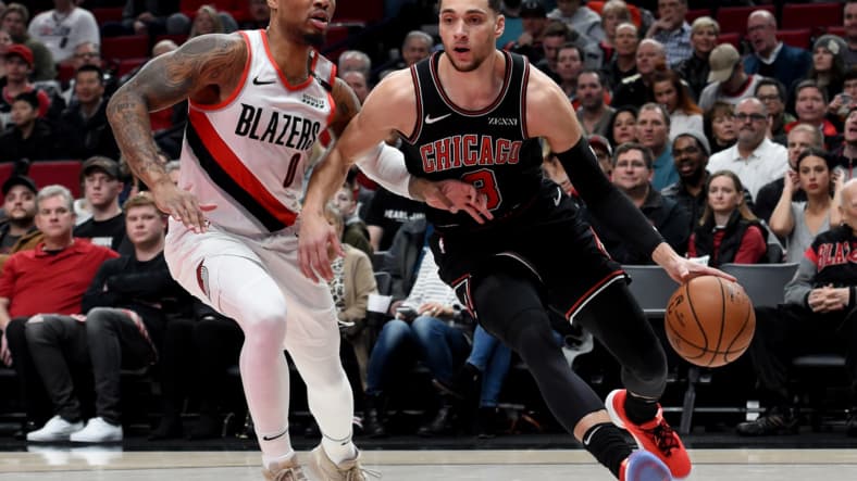 nba draft trades: zach lavine to the portland trail blazers