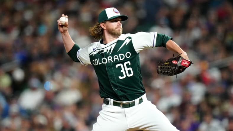 MLB: Detroit Tigers at Colorado Rockies