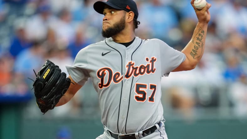 MLB: Detroit Tigers at Kansas City Royals