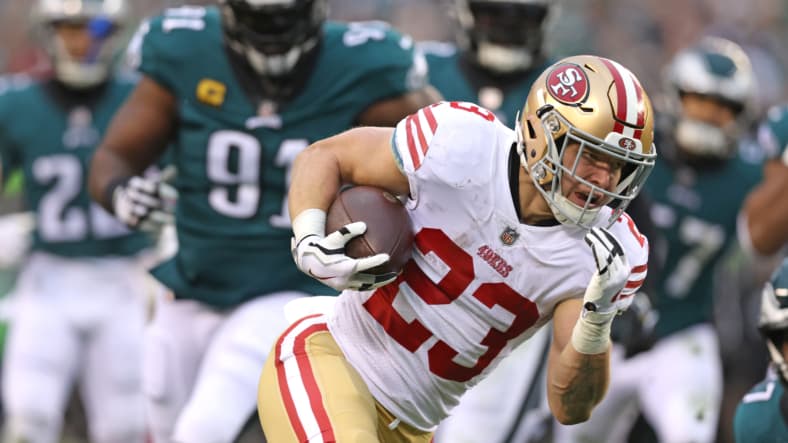 fantasy football cheat sheet: christian mccaffrey
