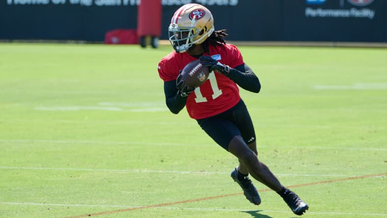fantasy football mock draft; brandon aiyuk