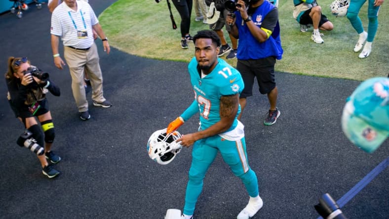 nfl wide receiver rankings: jaylen waddle
