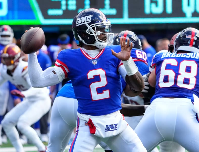 NFL: Washington Commanders at New York Giants