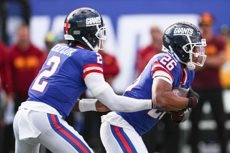 NFL: Washington Commanders at New York Giants