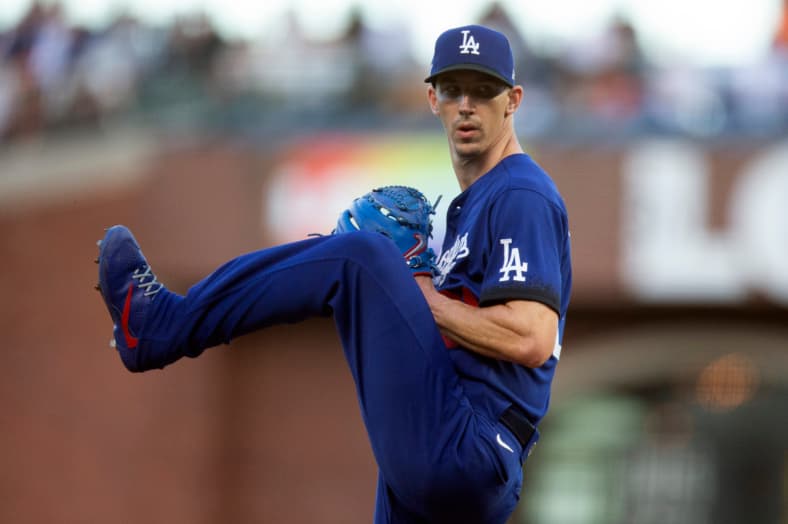 los angeles dodgers' walker buehler
