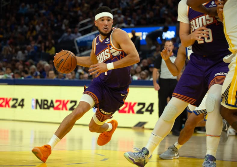 nba opening night: devin booker, phoenix suns