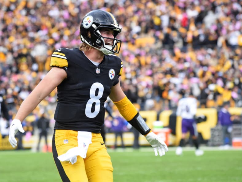 pittsburgh steelers' kenny pickett